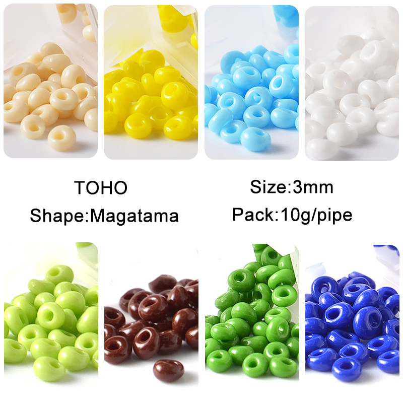 Jewelry Making Japan - 3mm japonia TOHO koraliki Magatama kształt