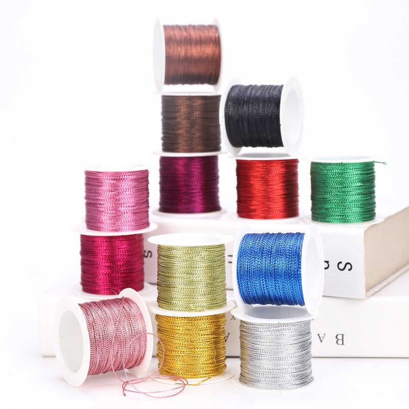 Knotting Cord Silk - 12 kolorów 20 metrów 1mm liny