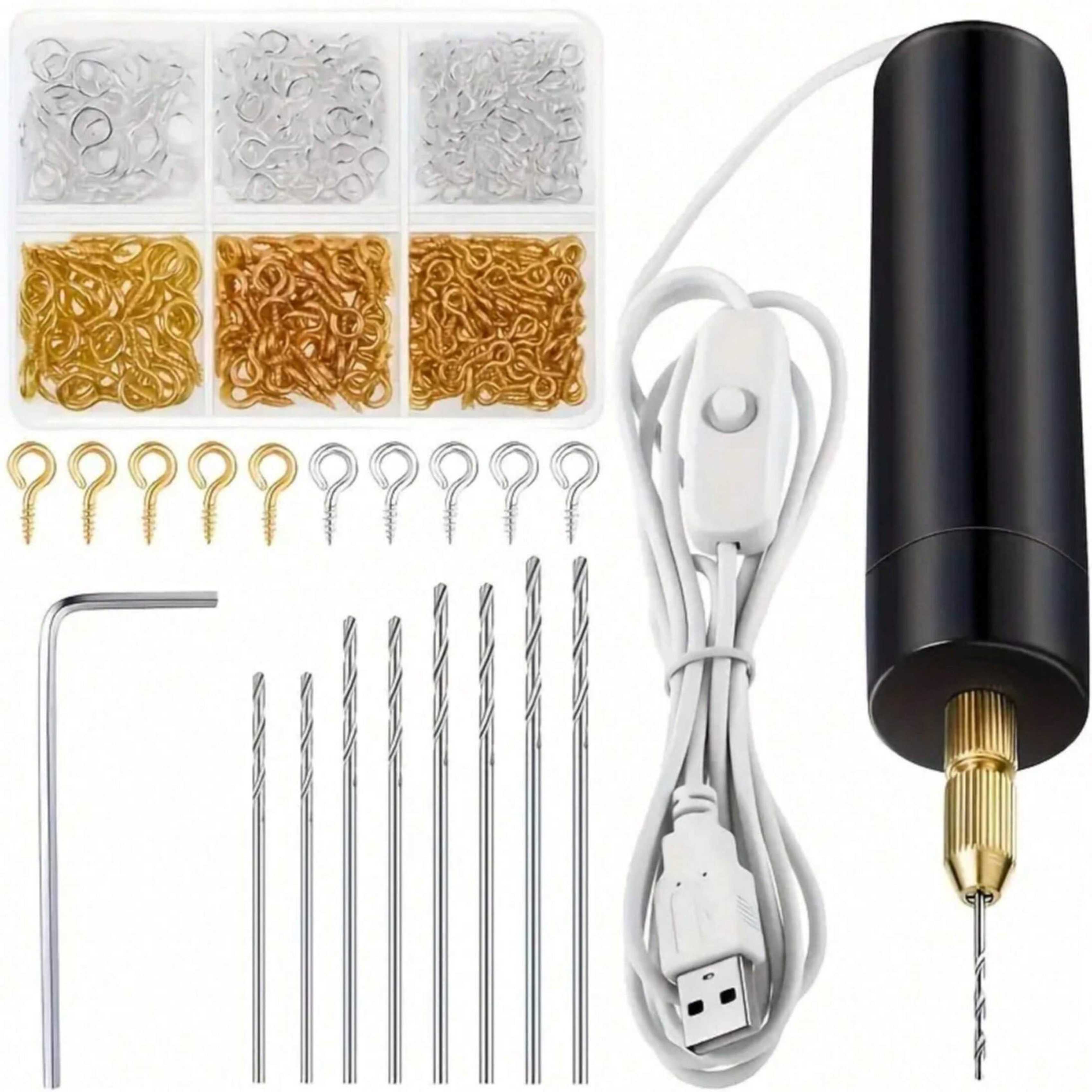 Jewelry Making Dc - 【Zestaw miniaturowej wiertarki elektrycznej】10 szt./110 szt./410