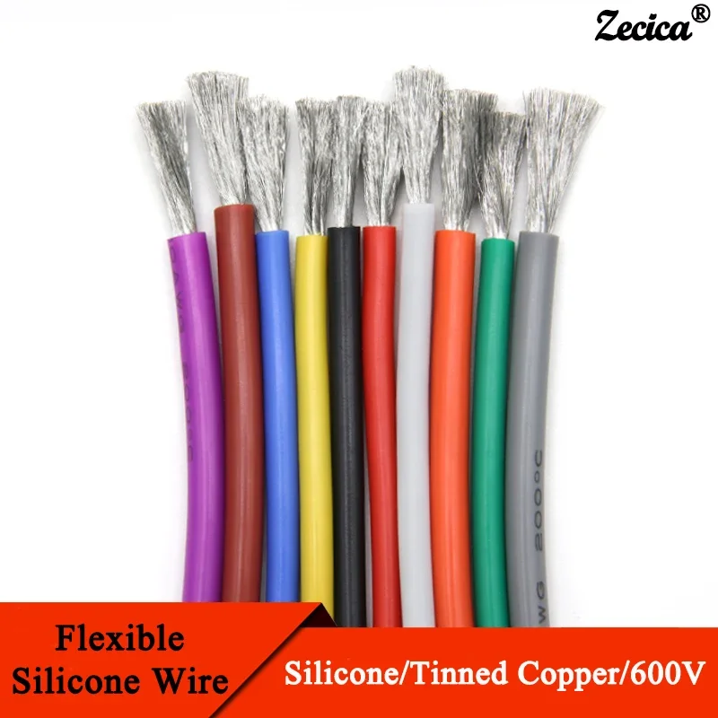 Wire 22 Gauge Copper - Kabel odporny na ciepło 1M/5M 30