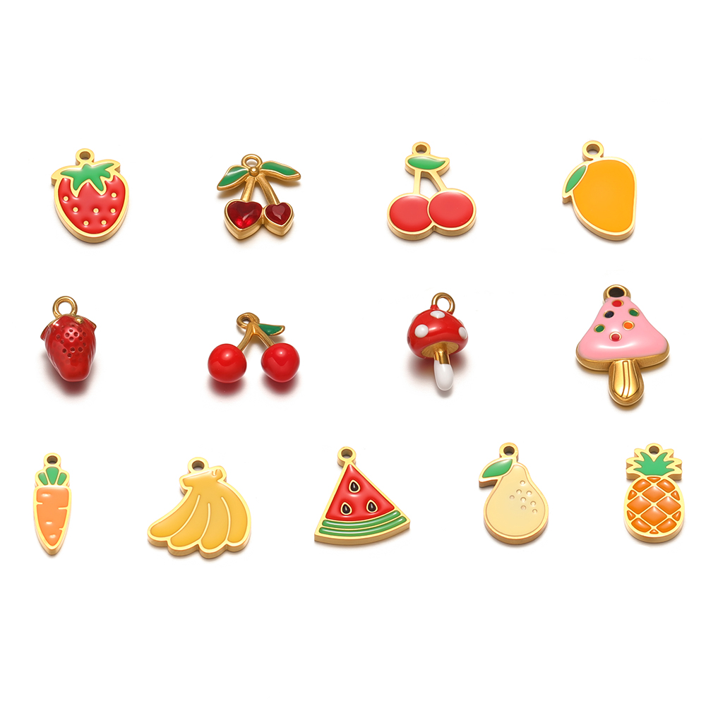 Jewelry Making 4 Year Old - 5 szt. Urocze zawieszki ze stali