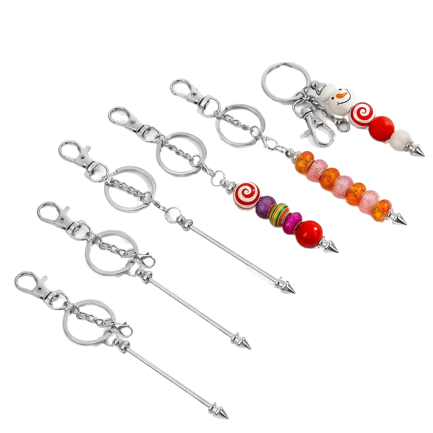 Jewelry Making 4 Year Old - 6 szt. Kreatywne breloczki do samodzielnego
