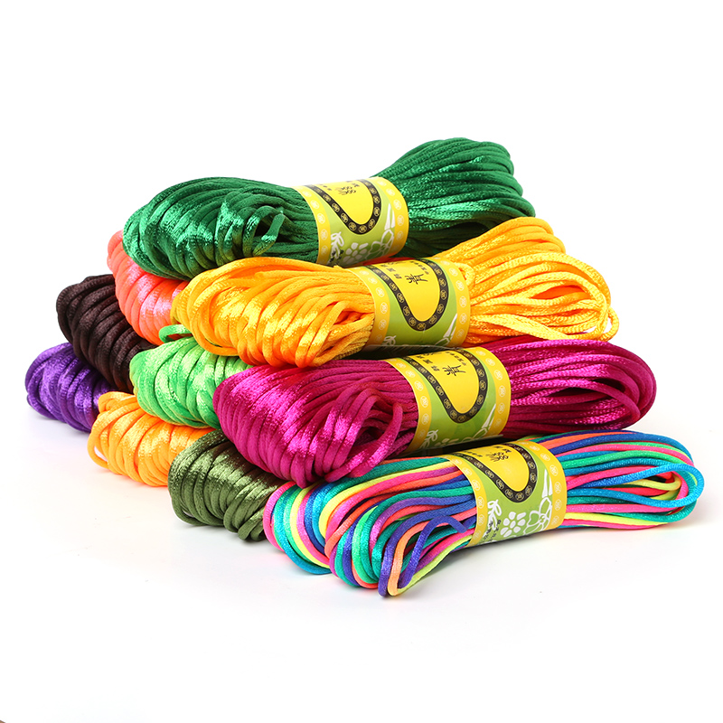 Knotting Cord Silk - Sznurek do makramy z nylonu i