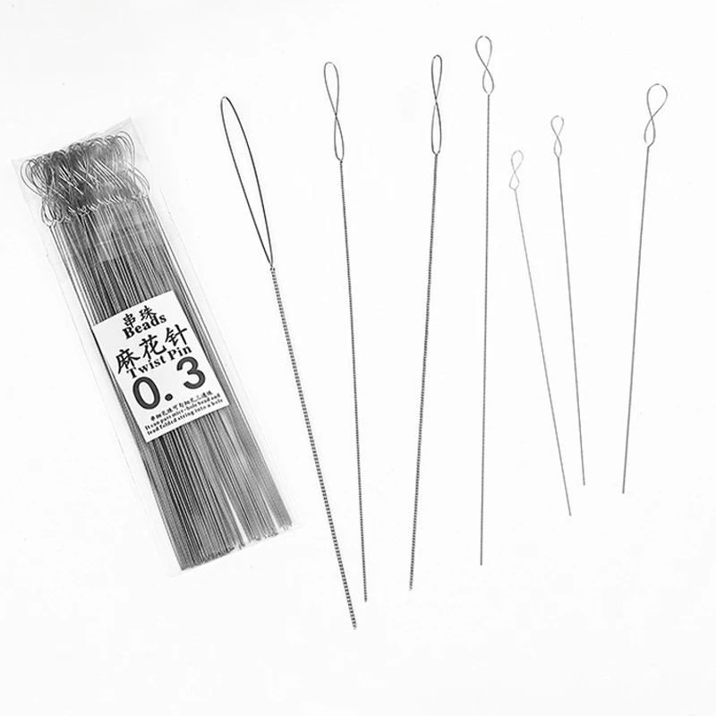 7 szt. Miękkich, skręconych ig – Knotting Cord Silk recenzja i cena