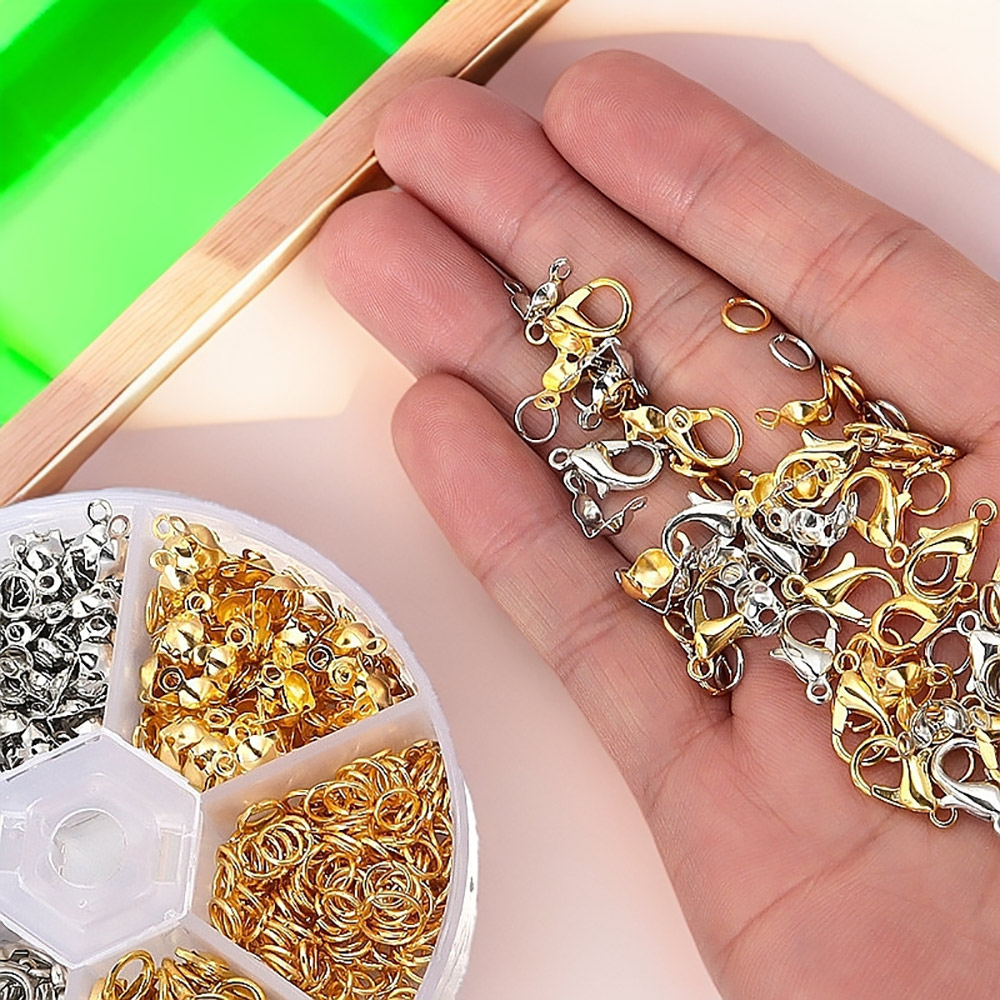 540 szt. Zapięcia typu karabiń – Jewelry Making Materials Wholesale recenzja i cena