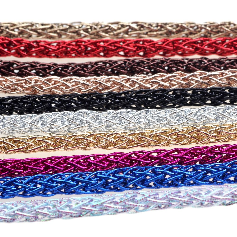 OlingArt 4mm 5M/Lot Złoto Sreb – Knotting Cord Silk recenzja i cena