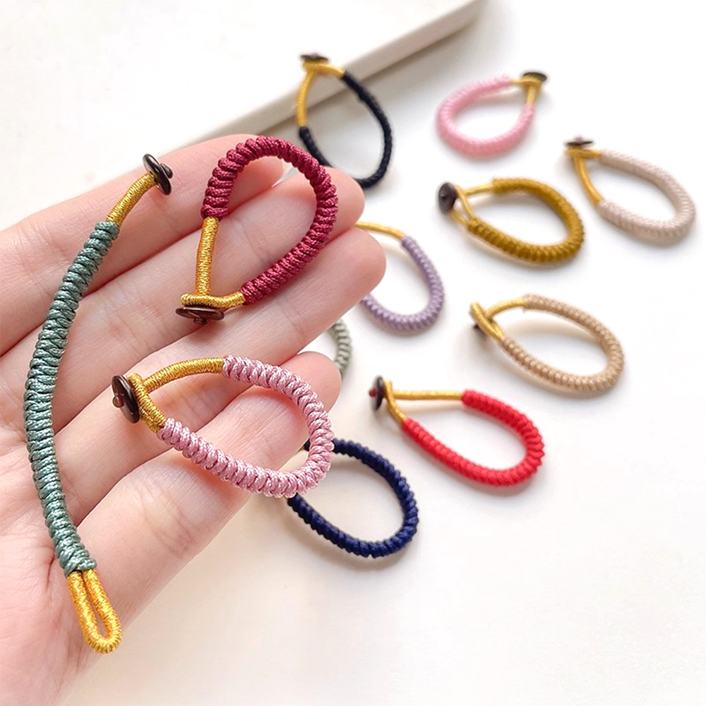 8 sztuk jednokolorowych, ręczn – Jewelry Making Knots For Clasps recenzja i cena