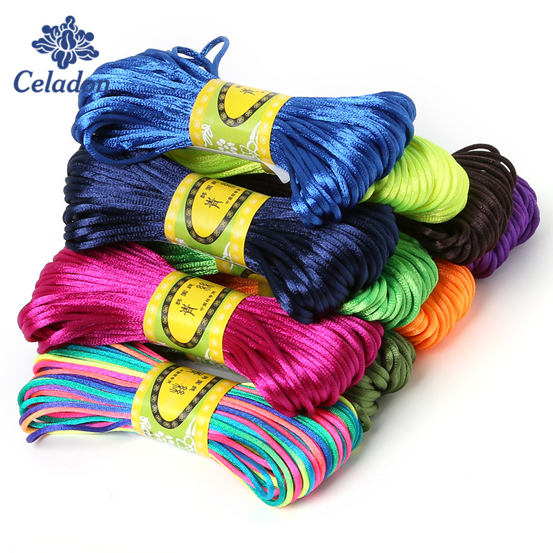 2mm 20-metrowy miękka satyna j – Knotting Cord Silk recenzja i cena