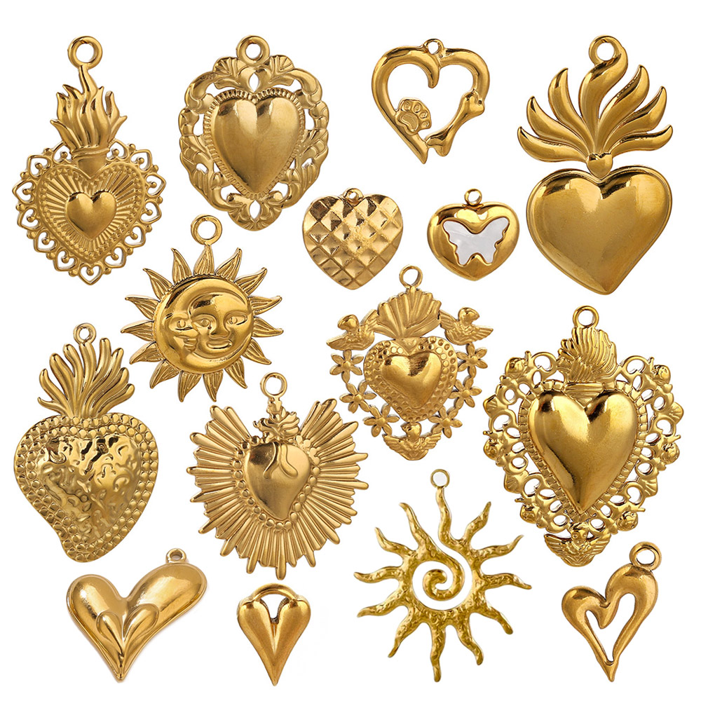 5 szt. Złącza w kształcie serc – Jewelry Making Materials Wholesale recenzja i cena