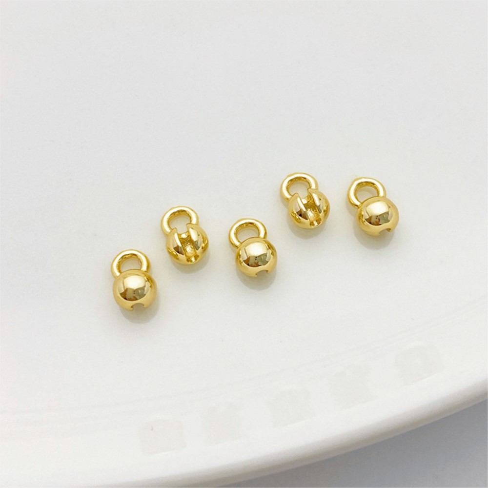 10 szt. Prawdziwe pozłacane 18 – Jewelry Making Knots For Clasps recenzja i cena