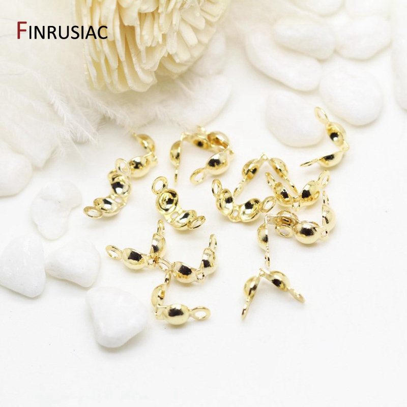 3mm/4mm Calotte Crimp Bead Tip – Jewelry Making Knots For Clasps recenzja i cena