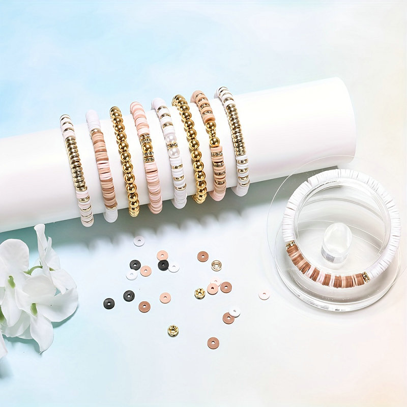 Styl DIY Clay Beads Bracelet M – Jewelry Making For Birthday Party recenzja i cena