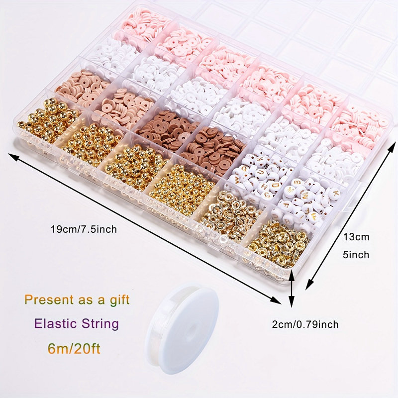Styl DIY Clay Beads Bracelet M – Jewelry Making For Birthday Party recenzja i cena