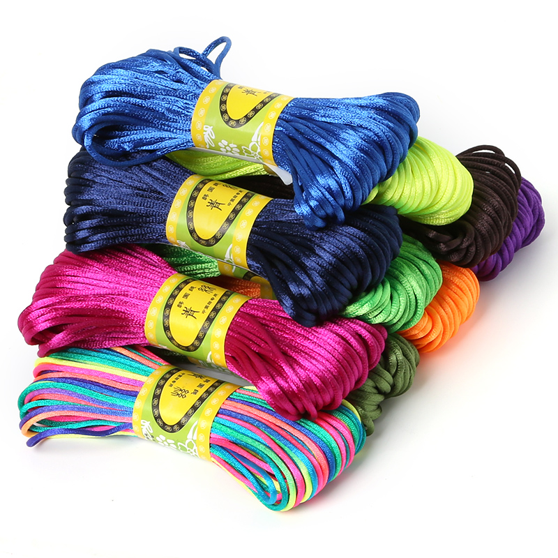 2.5mm 20m satyna jedwabiu makr – Knotting Cord Silk recenzja i cena