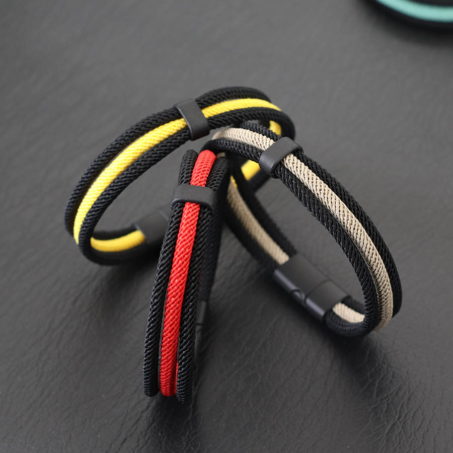 Bransoletka męska Noter, sznur – Knotting Cord Silk recenzja i cena