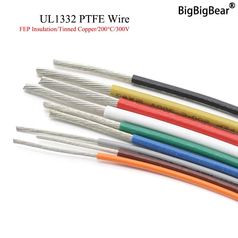 1M/5M UL1332 PTFE Wire 30/28/2 – Wire 22 Gauge Copper recenzja i cena