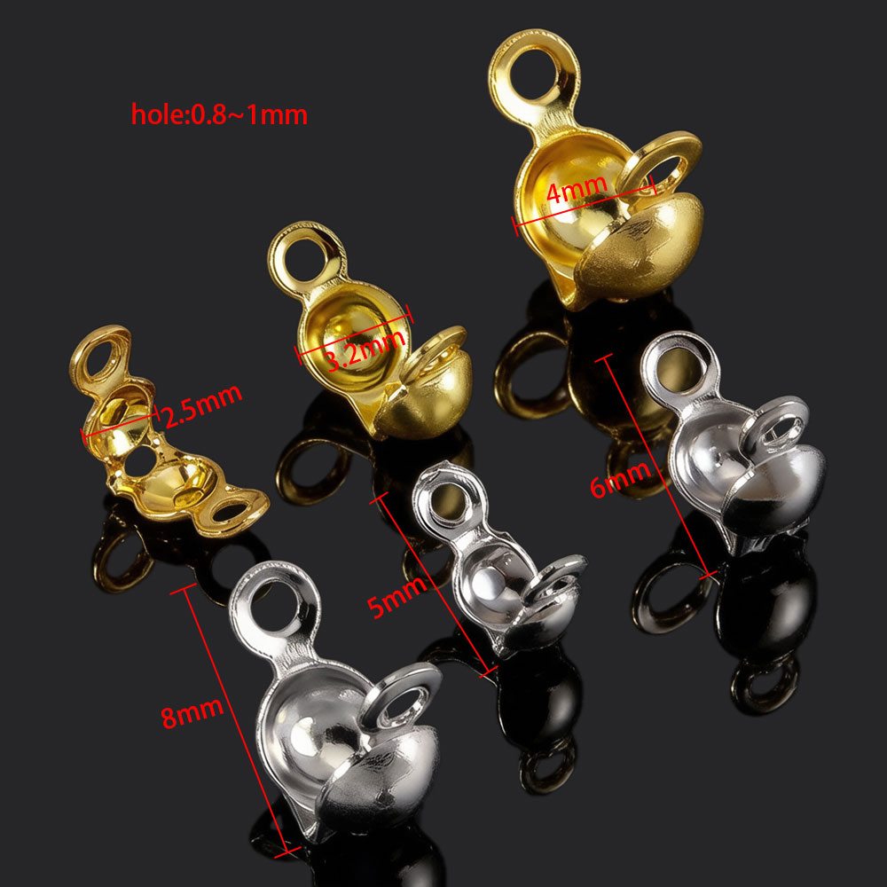 50 szt. Podwójnych końcówek za – Jewelry Making Knots For Clasps recenzja i cena