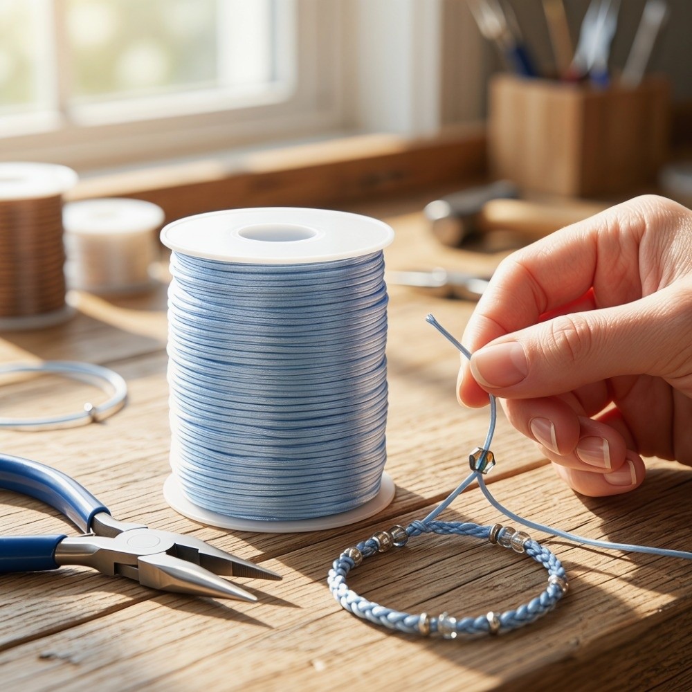 Sznurek rzemieślniczy 100m, 1. – Knotting Cord Silk recenzja i cena