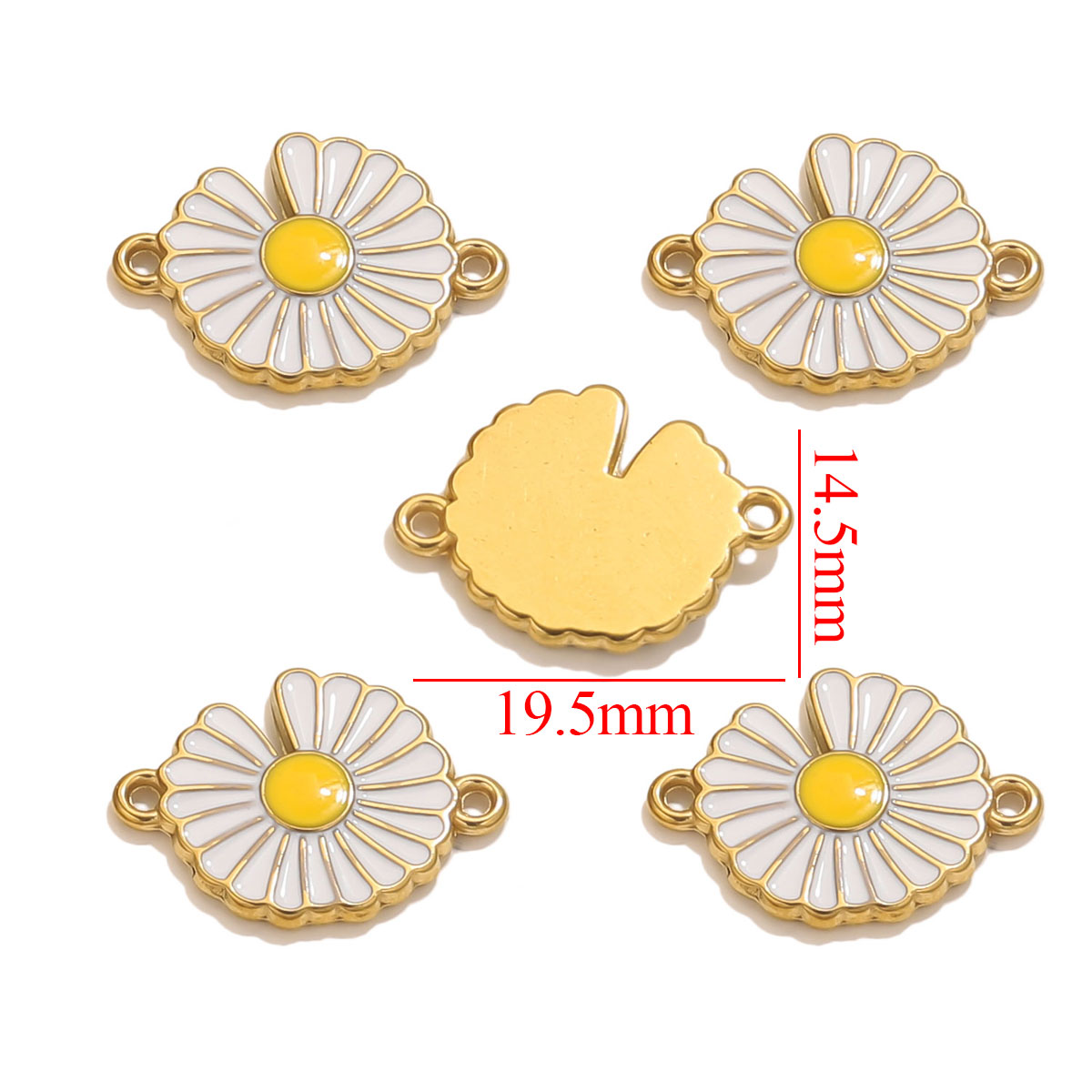4 szt. Emalia ze stali nierdze – Jewelry Making Materials Wholesale recenzja i cena