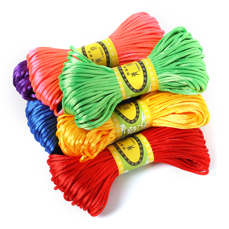 Sznurek do makramy z nylonu i  – Knotting Cord Silk recenzja i cena