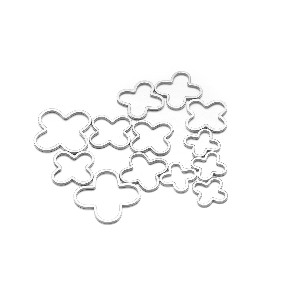 20/50 sztuk cztery liście kwia – Jewelry Making Materials Wholesale recenzja i cena