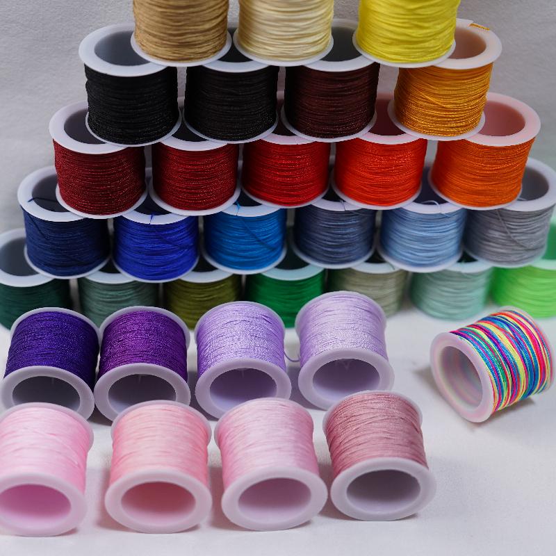 Nowy sznurek nylonowy 50M 0.8m – Knotting Cord Silk recenzja i cena
