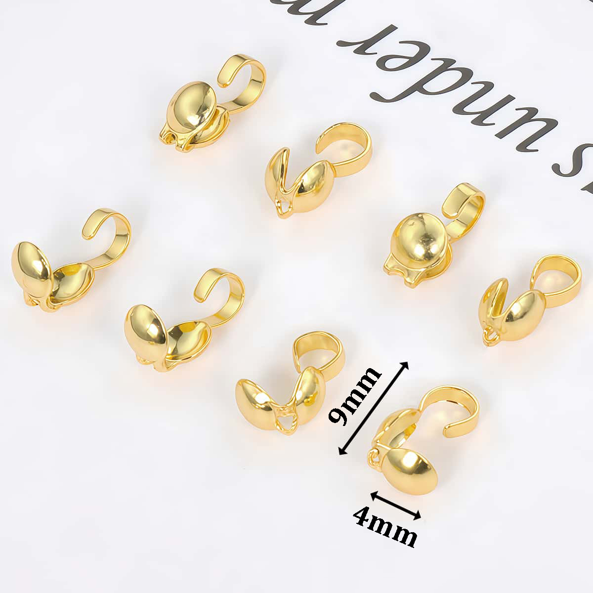 10 SZT. Mosiężne Końcówki Zaci – Jewelry Making Knots For Clasps recenzja i cena