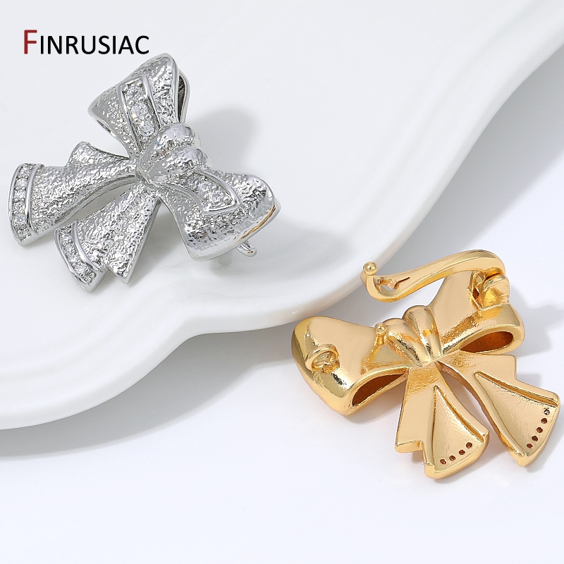 Złocione 18K złotem mosiężne z – Jewelry Making Knots For Clasps recenzja i cena