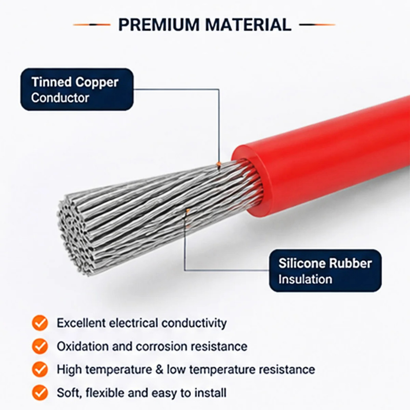 Zestaw elastycznych silikonowy – Wire 22 Gauge Copper recenzja i cena