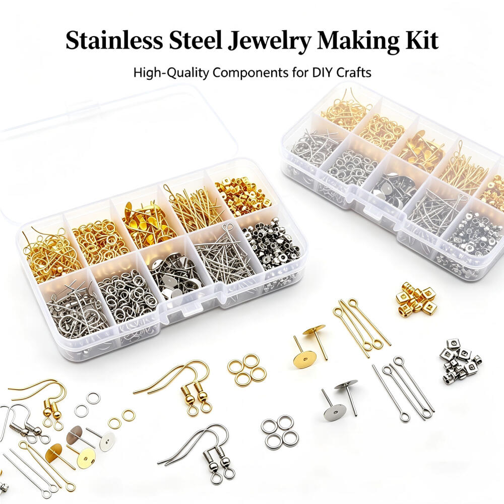 Zestaw Pudełek z Haczykami na  – Jewelry Making Materials Wholesale recenzja i cena