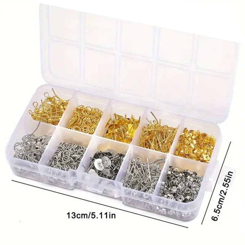 Zestaw Pudełek z Haczykami na  – Jewelry Making Materials Wholesale recenzja i cena