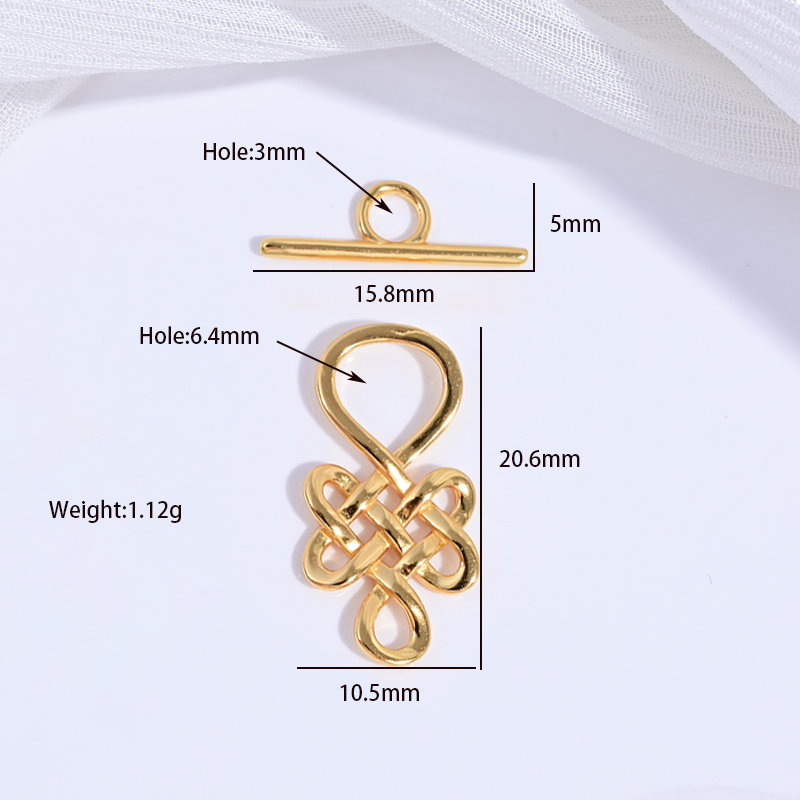 S925 Sterling Silver chiński w – Jewelry Making Knots For Clasps recenzja i cena